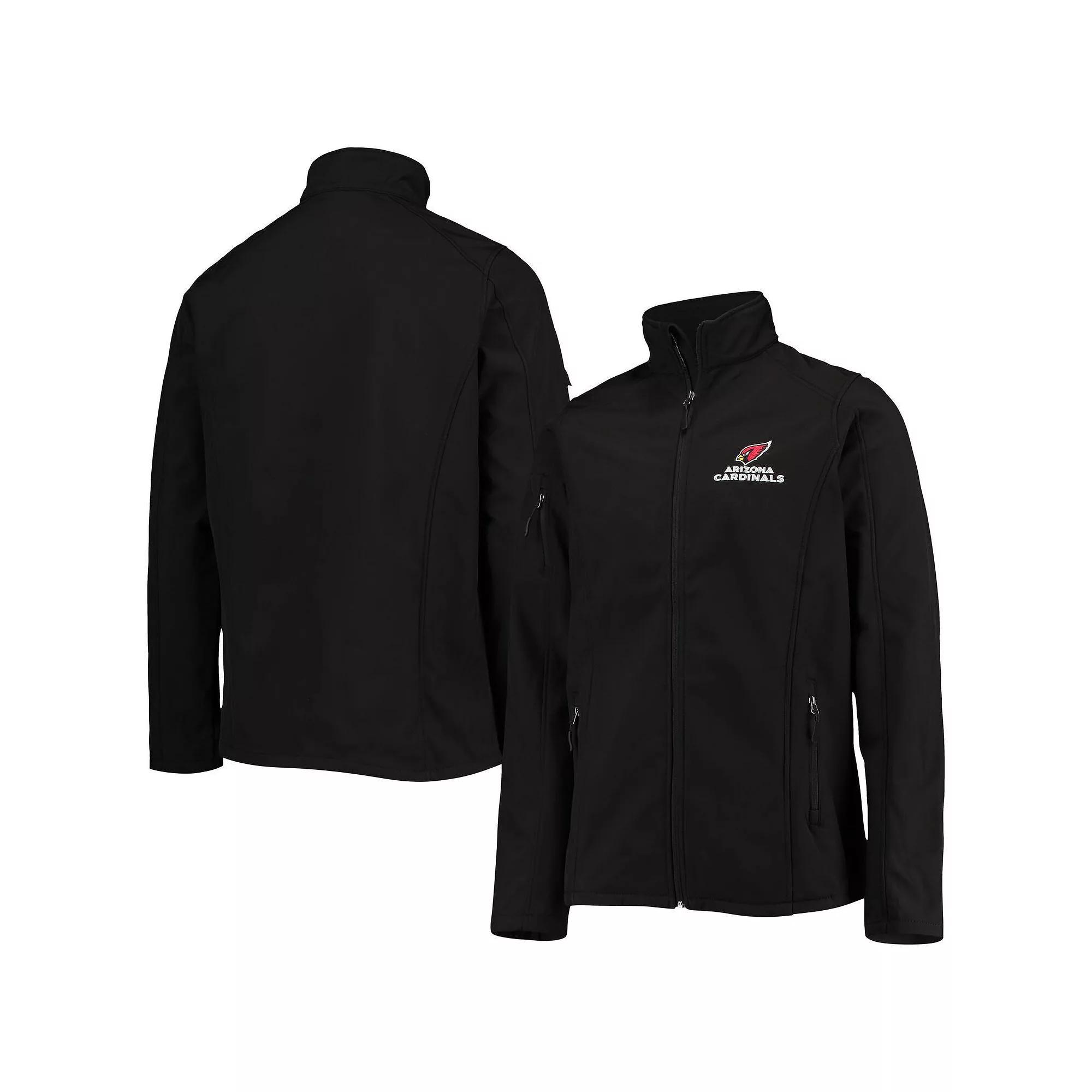Men's Dunbrooke Black Arizona Cardinals Big & Tall Sonoma Softshell Full-Zip Jacket, Size: 2XLT Product Image