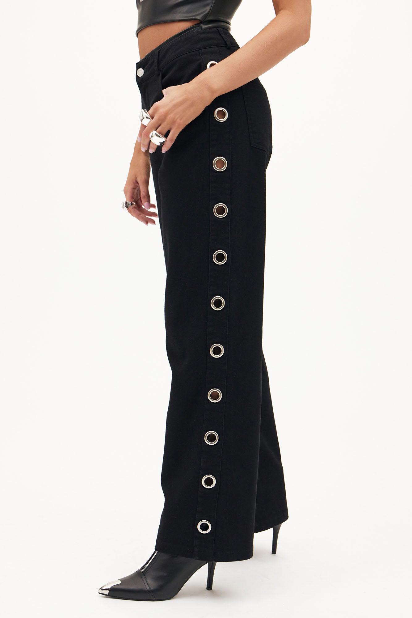 Time To Go Wide Leg Pant - Black Product Image