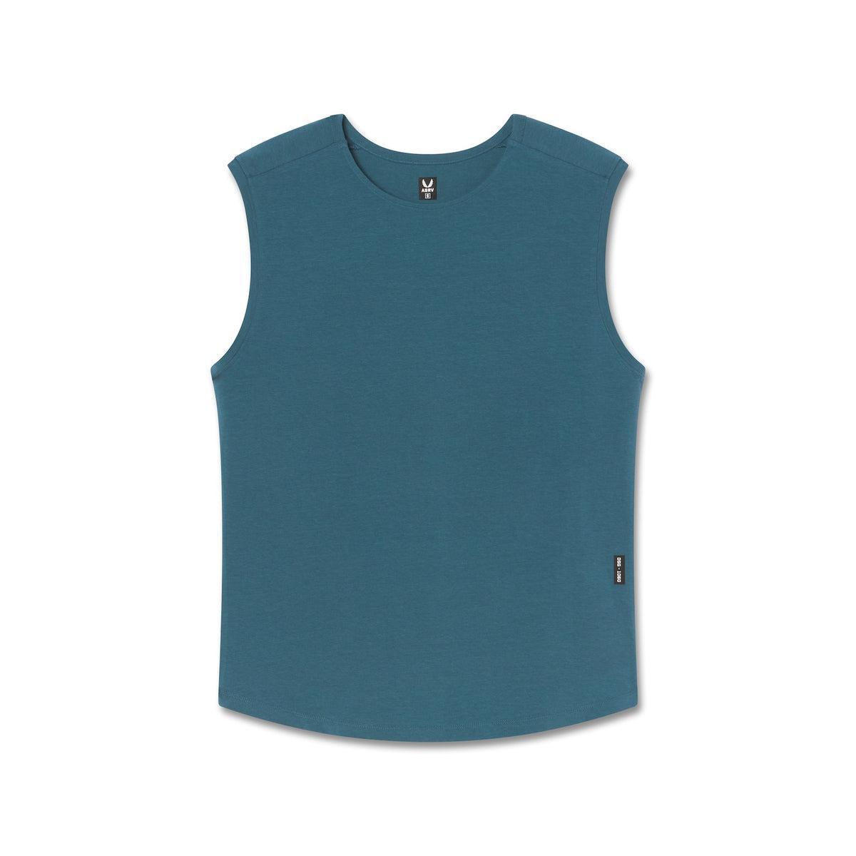 1060. Creora® Cotton Modal Cutoff Tank - Storm Product Image