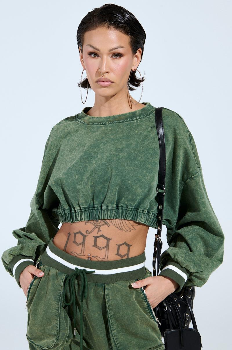 DUSTIN CROPPED CREW Product Image