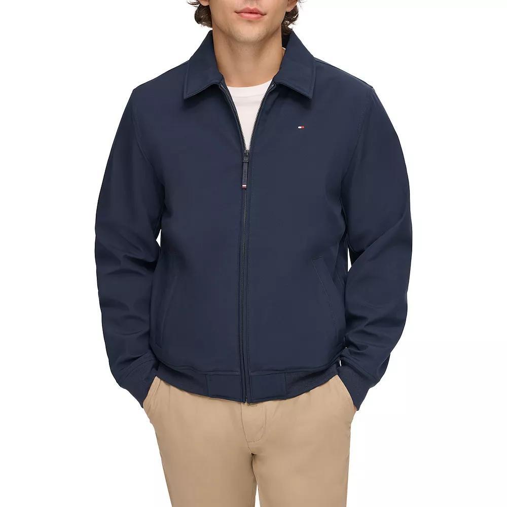 Men's Tommy Hilfiger Softshell Jacket, Size: XL, Grey Gray Product Image