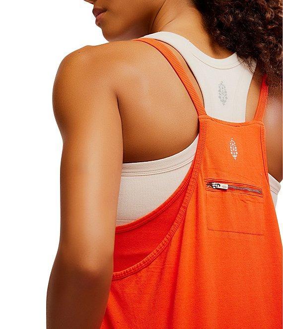 FP Movement Hot Shot V-Neck Sleeveless Patch Pocket Mini Dress Product Image
