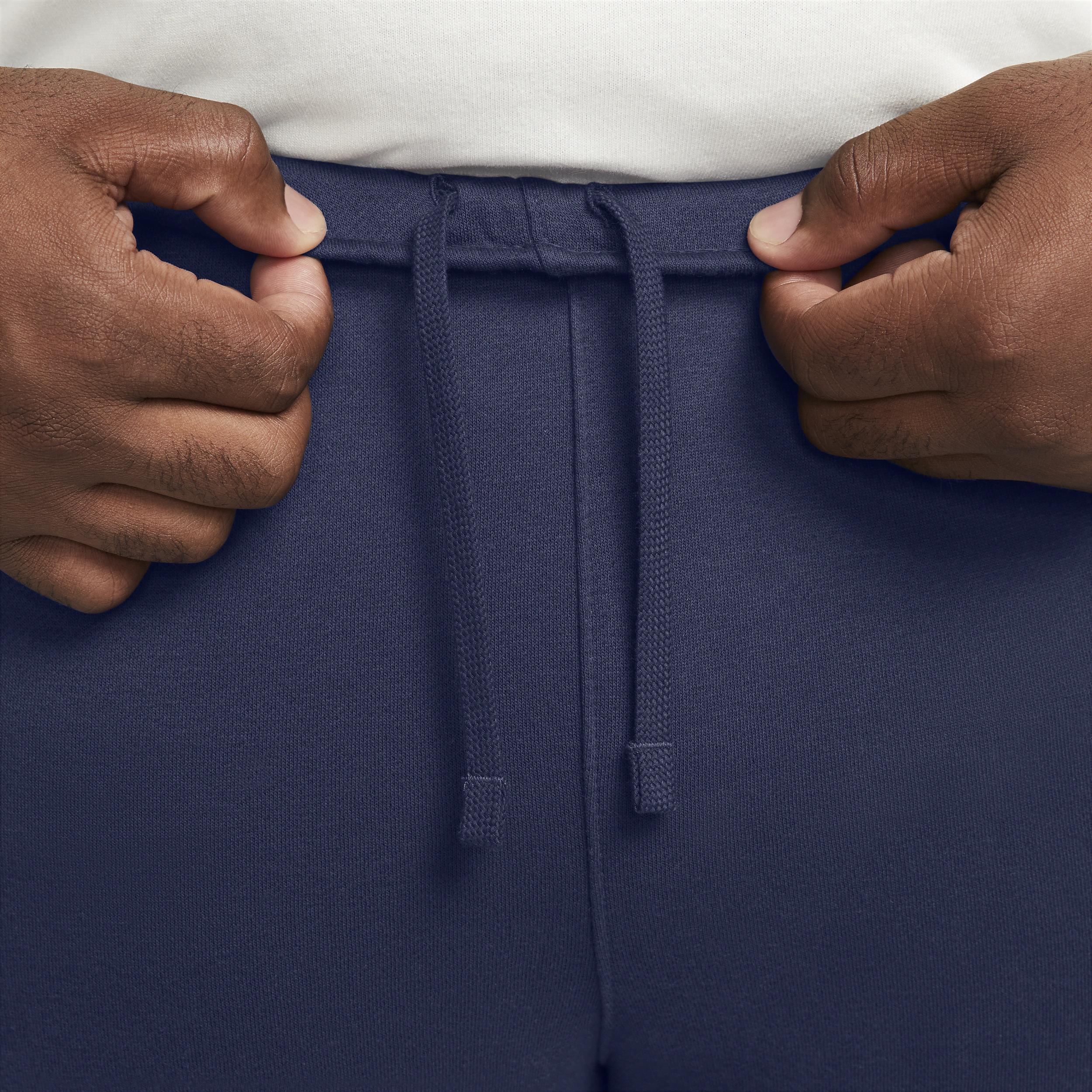 Men's Nike Club Fleece Pants, Size: Medium, Black Navy Product Image