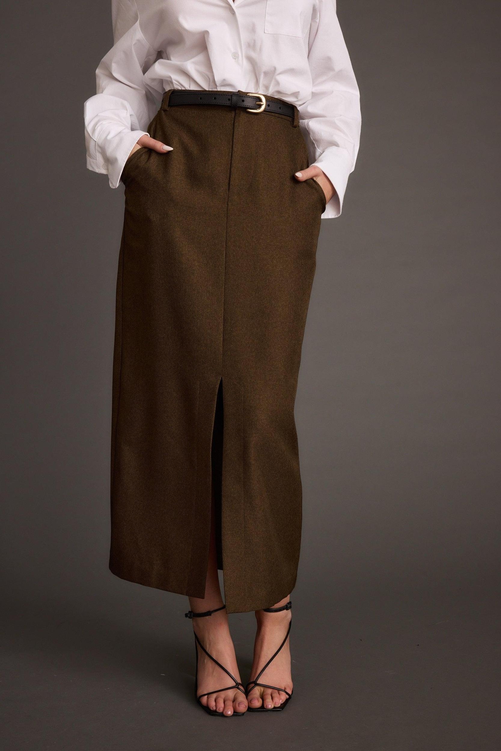Tory Mocha Twill Blazer Product Image