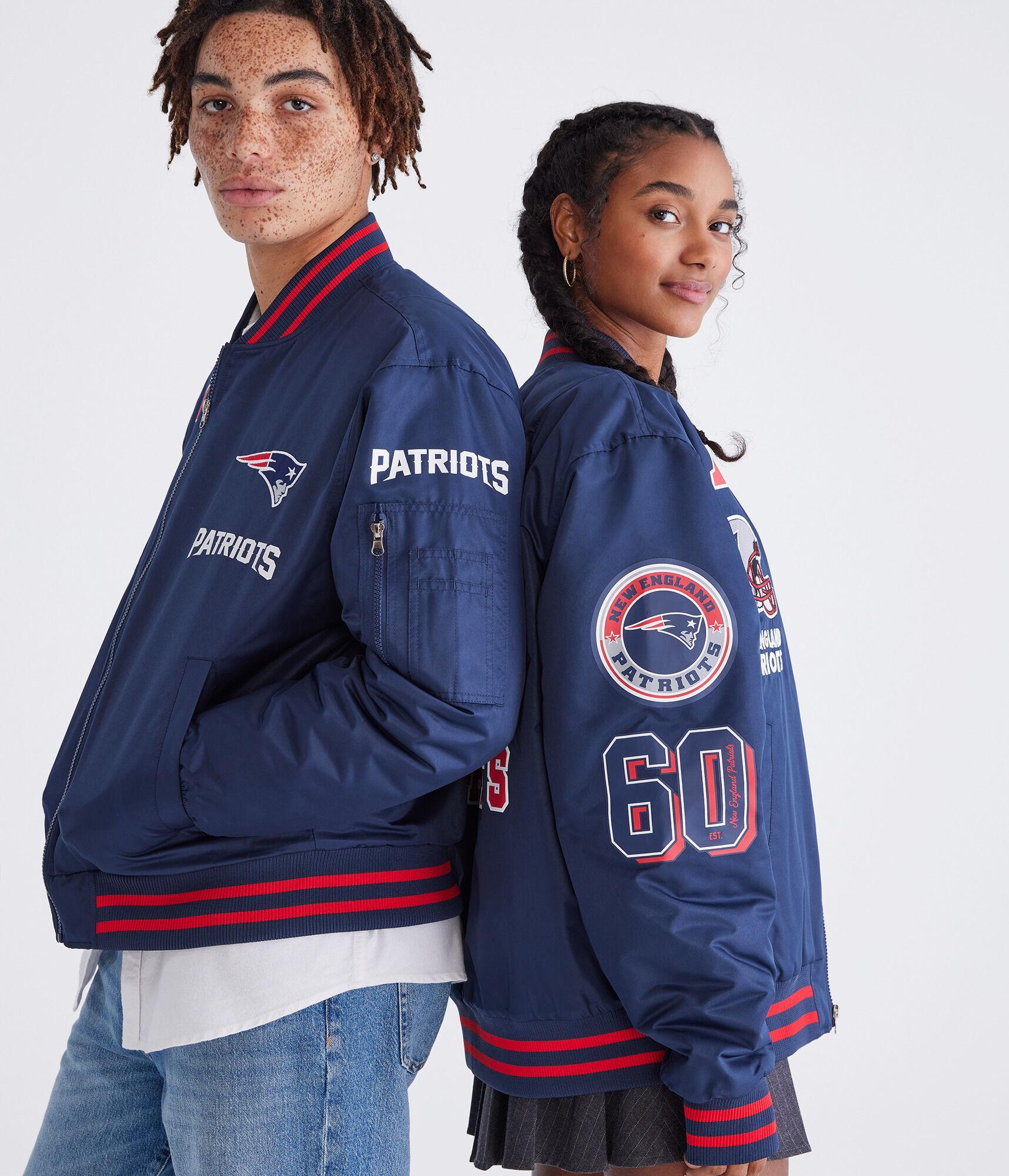 New England Patriots Helmet Bomber Jacket Product Image