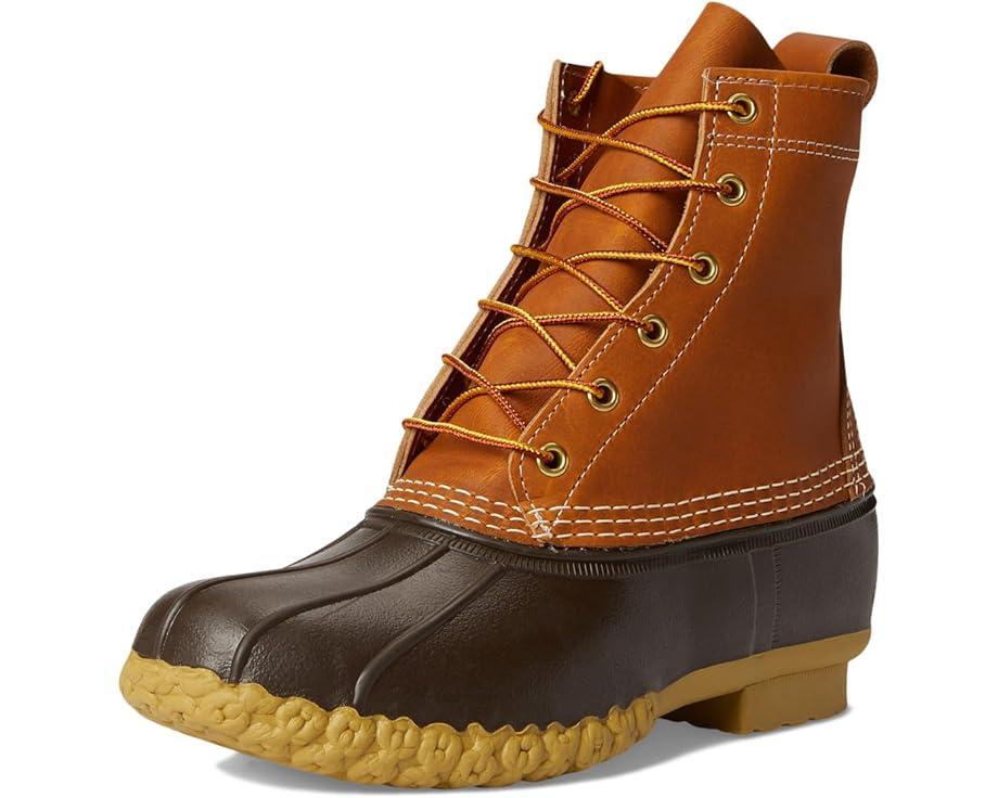 Bean Boot 8" Denim Insulated Flannel Lined Product Image