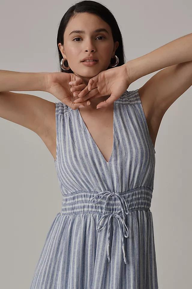 The Somerset Maxi Dress: Sleeveless Linen Blend Edition Product Image