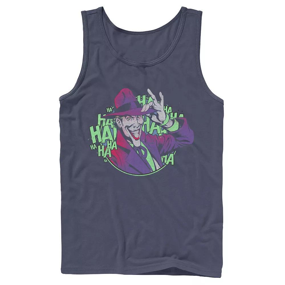 Men's DC Comics Batman The Jokers Hat Tank Top, Size: XL, Black Product Image