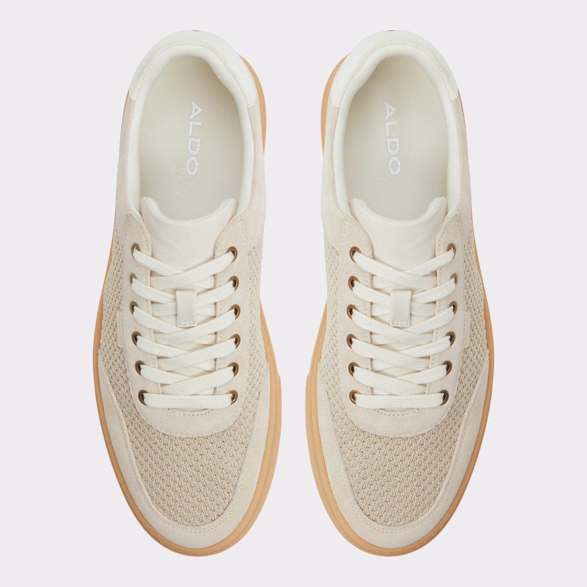 ALDO Mcenroe - Men's Low Top Sneakers - Beige, Size 8 Product Image