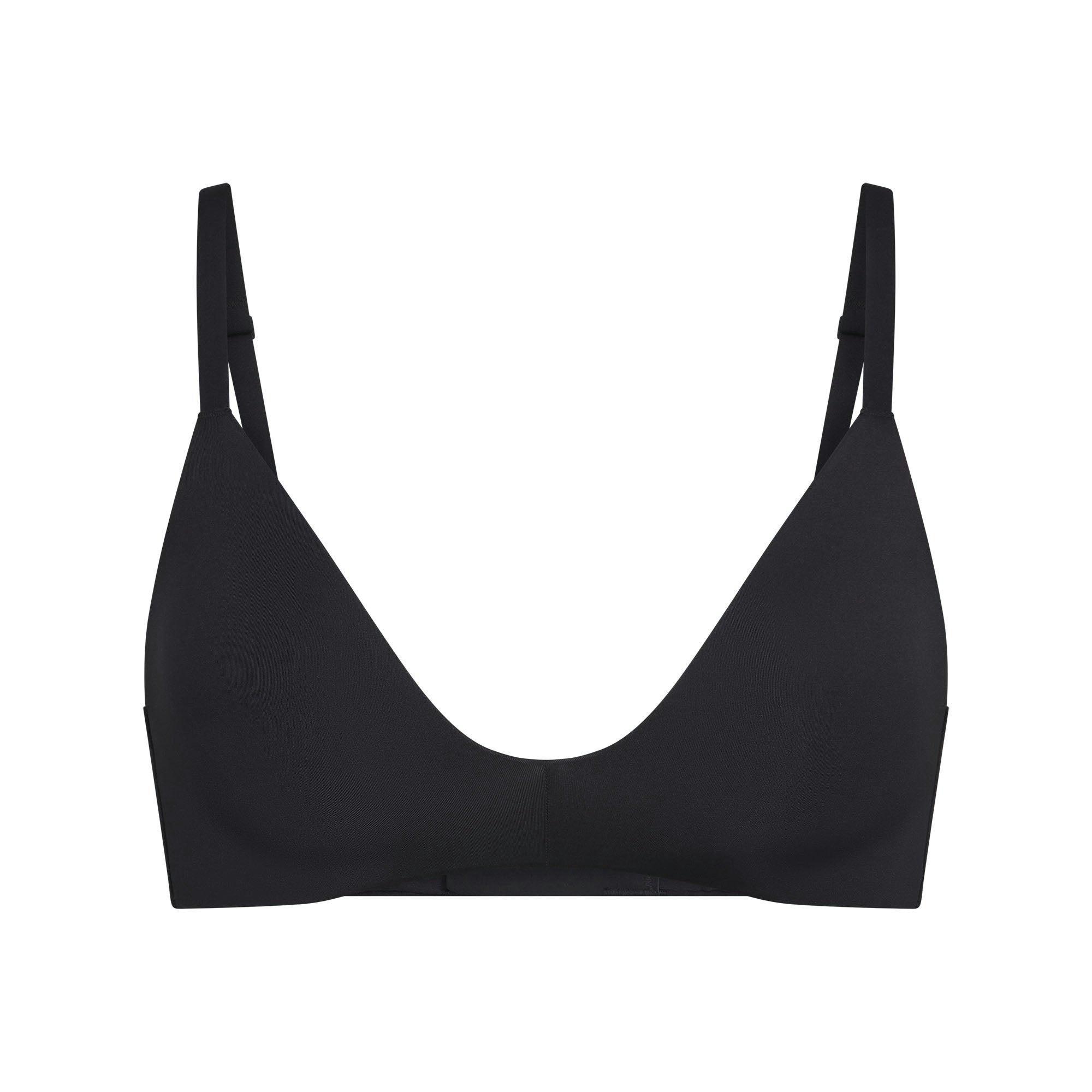 WIRELESS FORM T-SHIRT DEMI BRA | ONYX Product Image