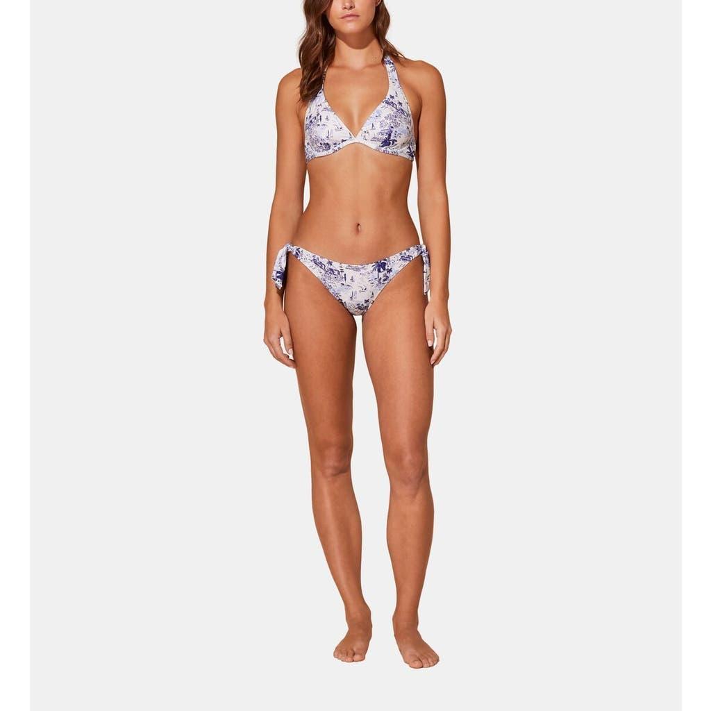 Womens Faith Printed Halter Bikini Top Product Image