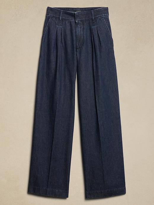 Luxe High-Rise Trouser Jean Product Image