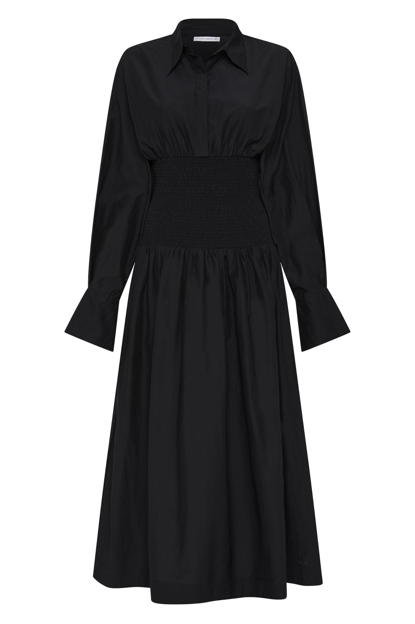 Cervo Midi Dress Black - Final Sale Product Image