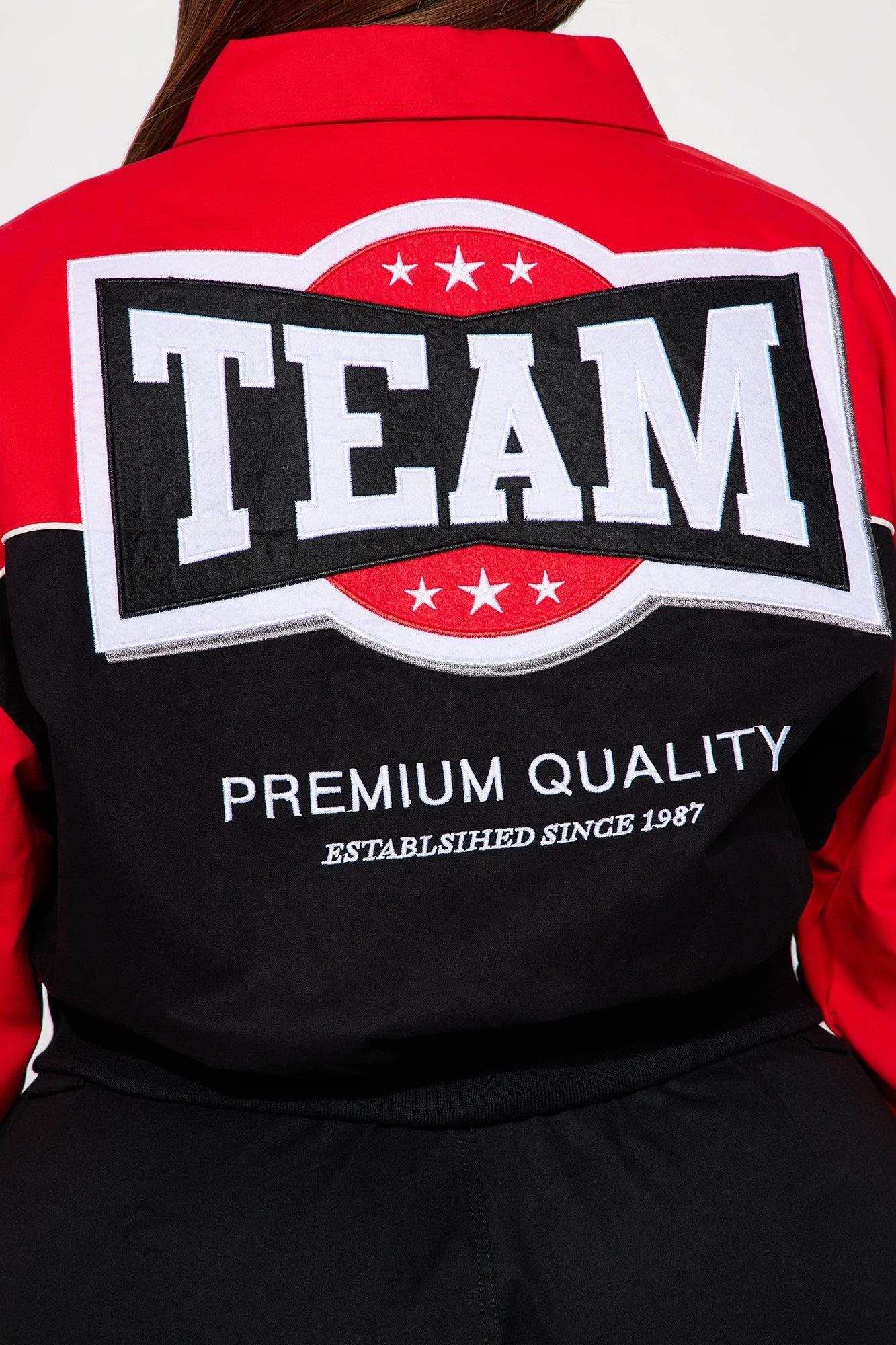Need For Speed Bomber Jacket - Red/combo Product Image