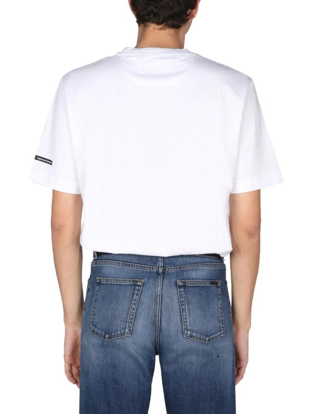 BARBOUR Engineered Garments T-shirt In White Product Image