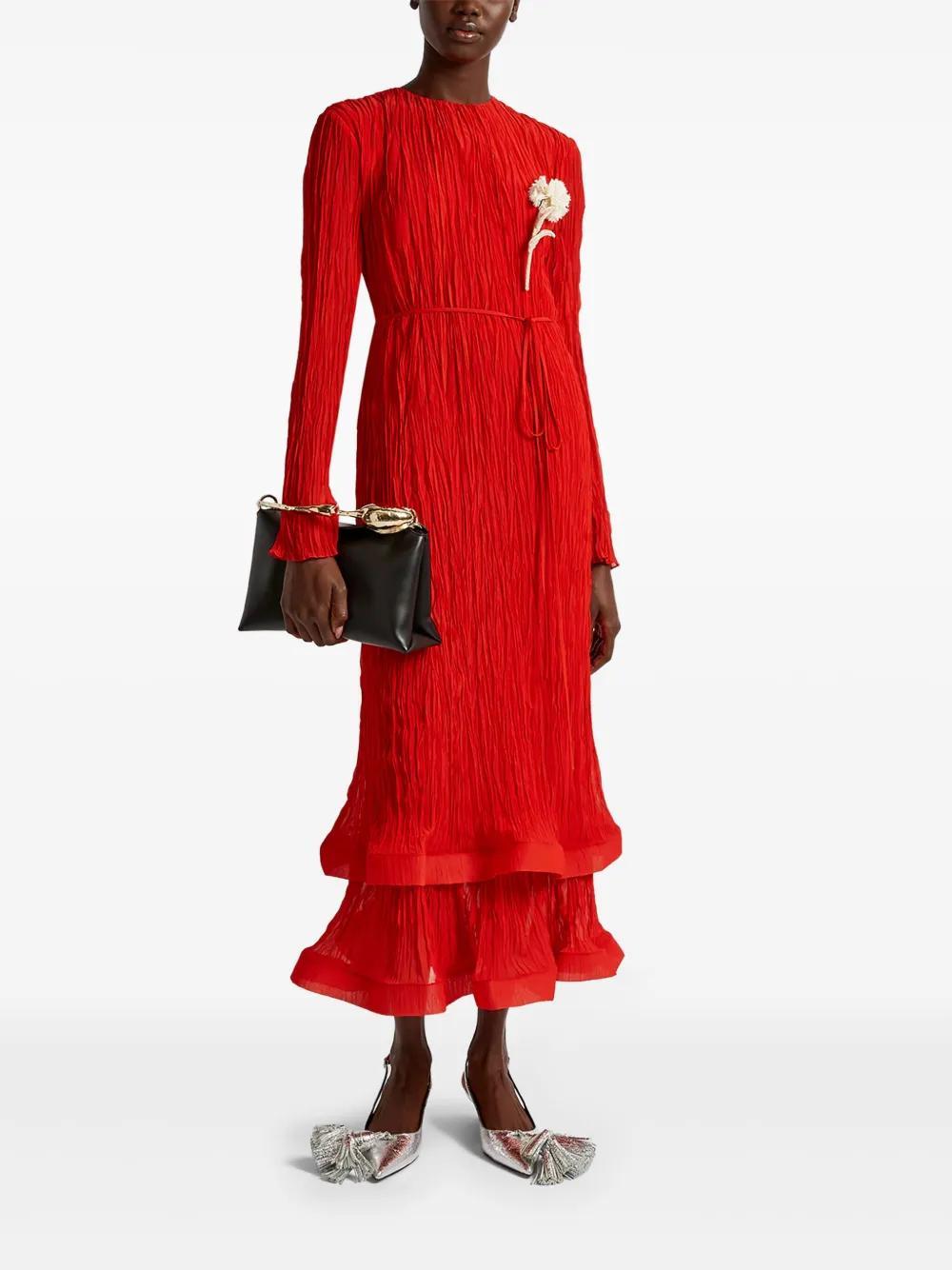 long-sleeve midi dress Product Image