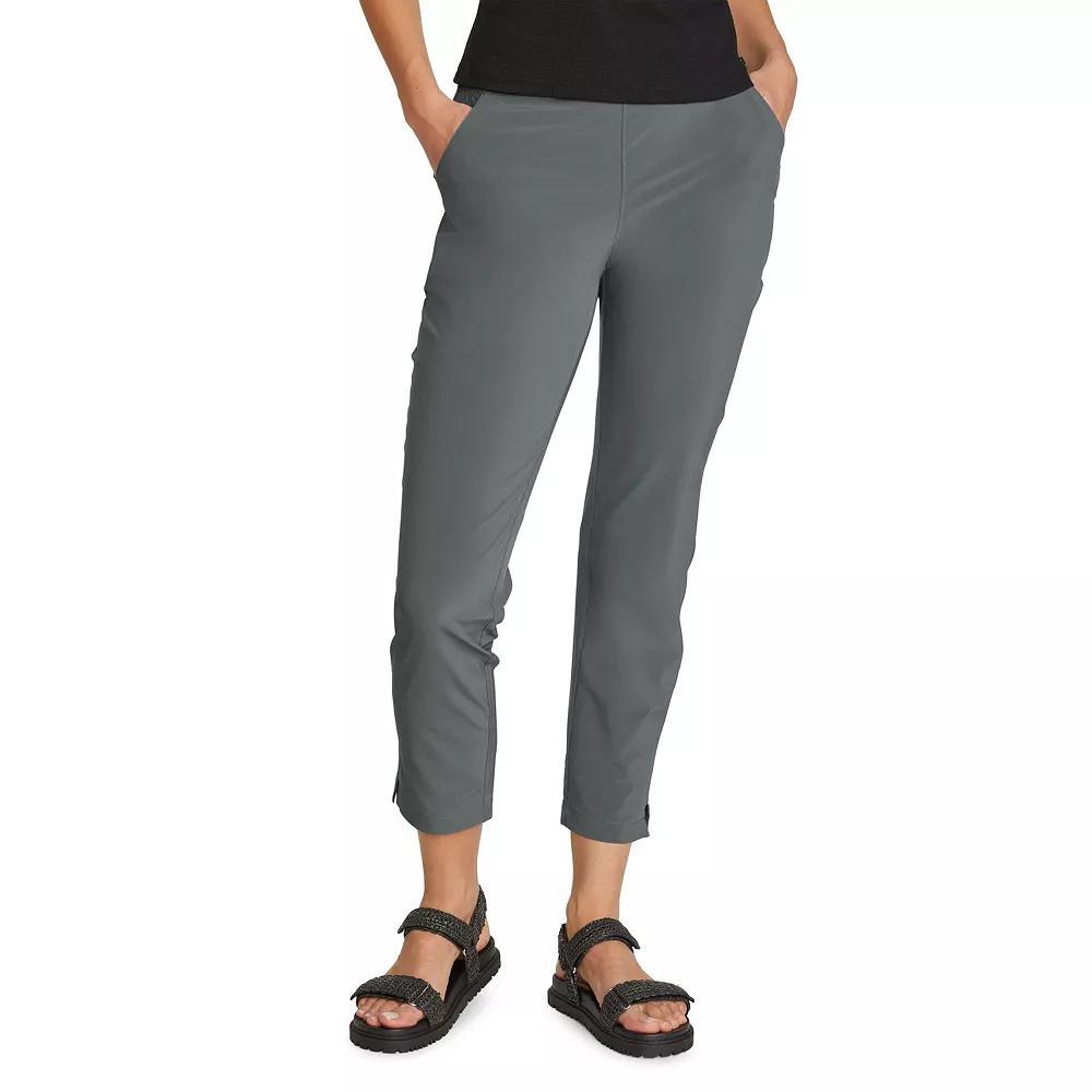 Women's Eddie Bauer Tall Departure Ankle Pants, Size: Medium, Grey Product Image