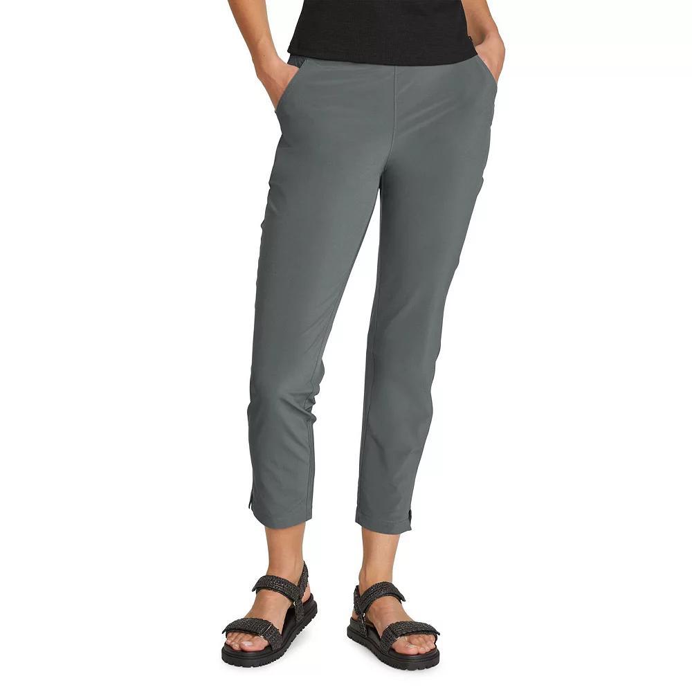 Women's Eddie Bauer Tall Departure Ankle Pants, Size: Medium, Grey Product Image