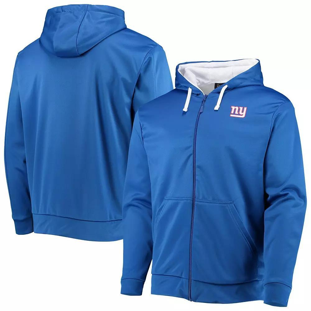 Men's Dunbrooke Royal/White New York Giants Apprentice Full-Zip Hoodie, Size: 4XL, Blue Product Image