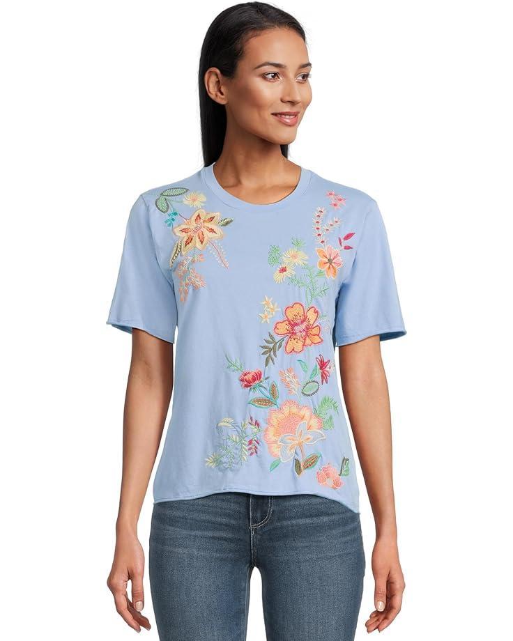 V-neck Short Sleeve Tee - Nicolette Product Image