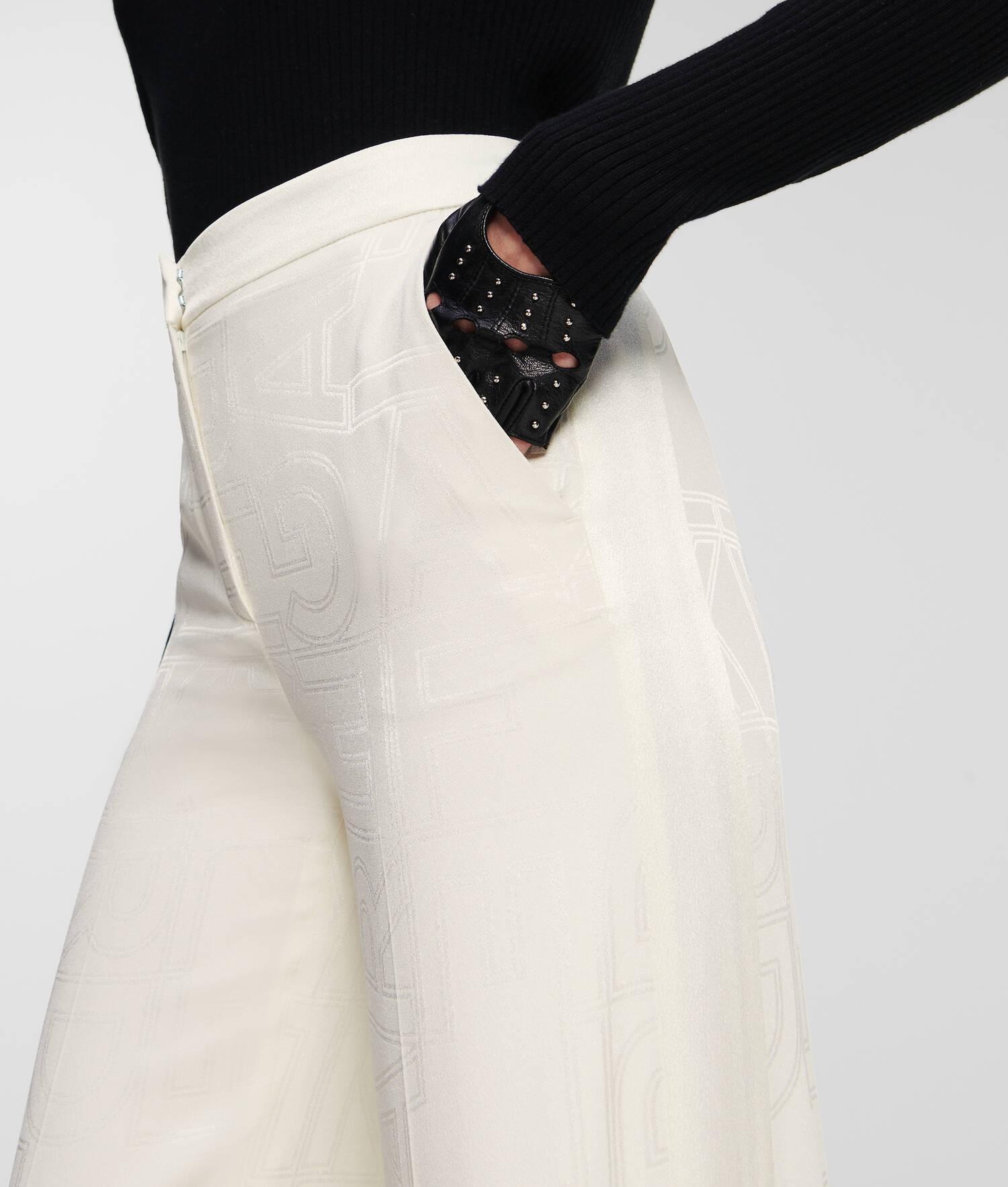 KARL LOGO TAILORED TROUSERS Product Image