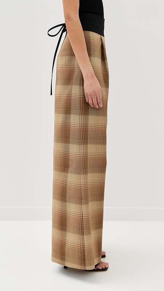 Rosie Assoulin Tie Palazzo Pants | Shopbop Product Image
