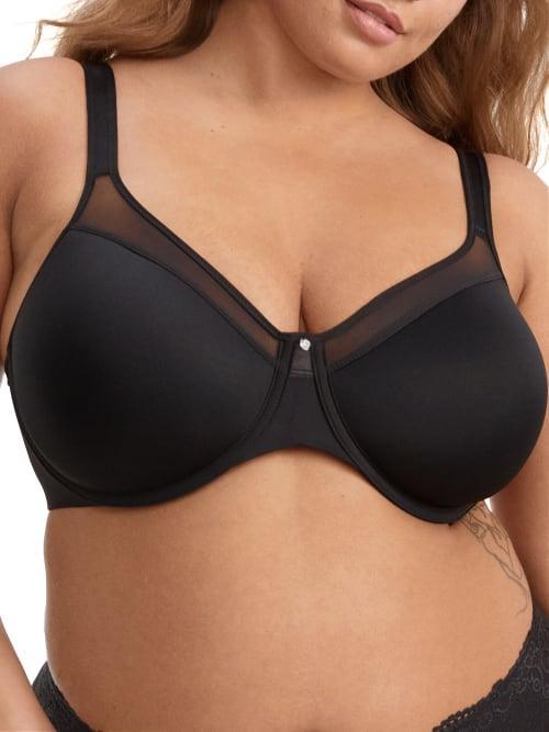 Bali® One Smooth U® Ultra Light Convertible Full-Coverage Bra 3439, Women's, Size: 42 B, Black Product Image