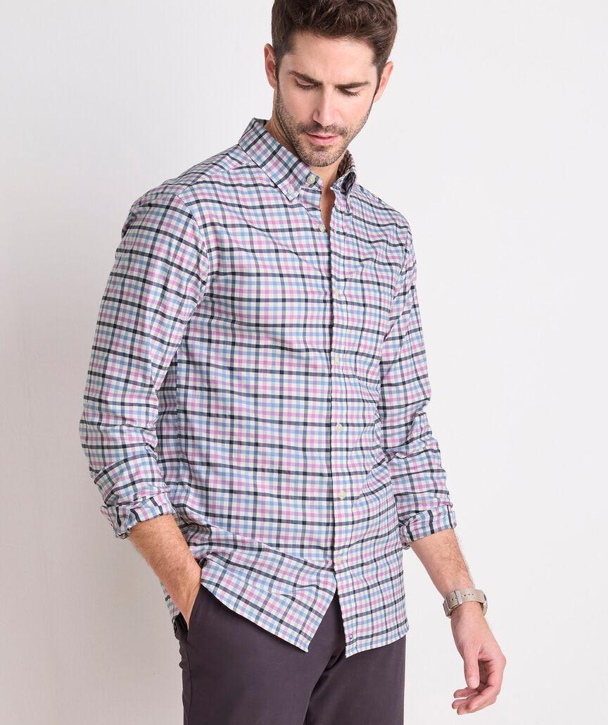 Tattersall Performance Cotton Shirt Product Image