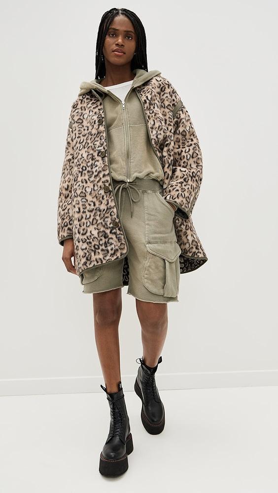 R13 Balloon Zip Up Hoodie | Shopbop Product Image