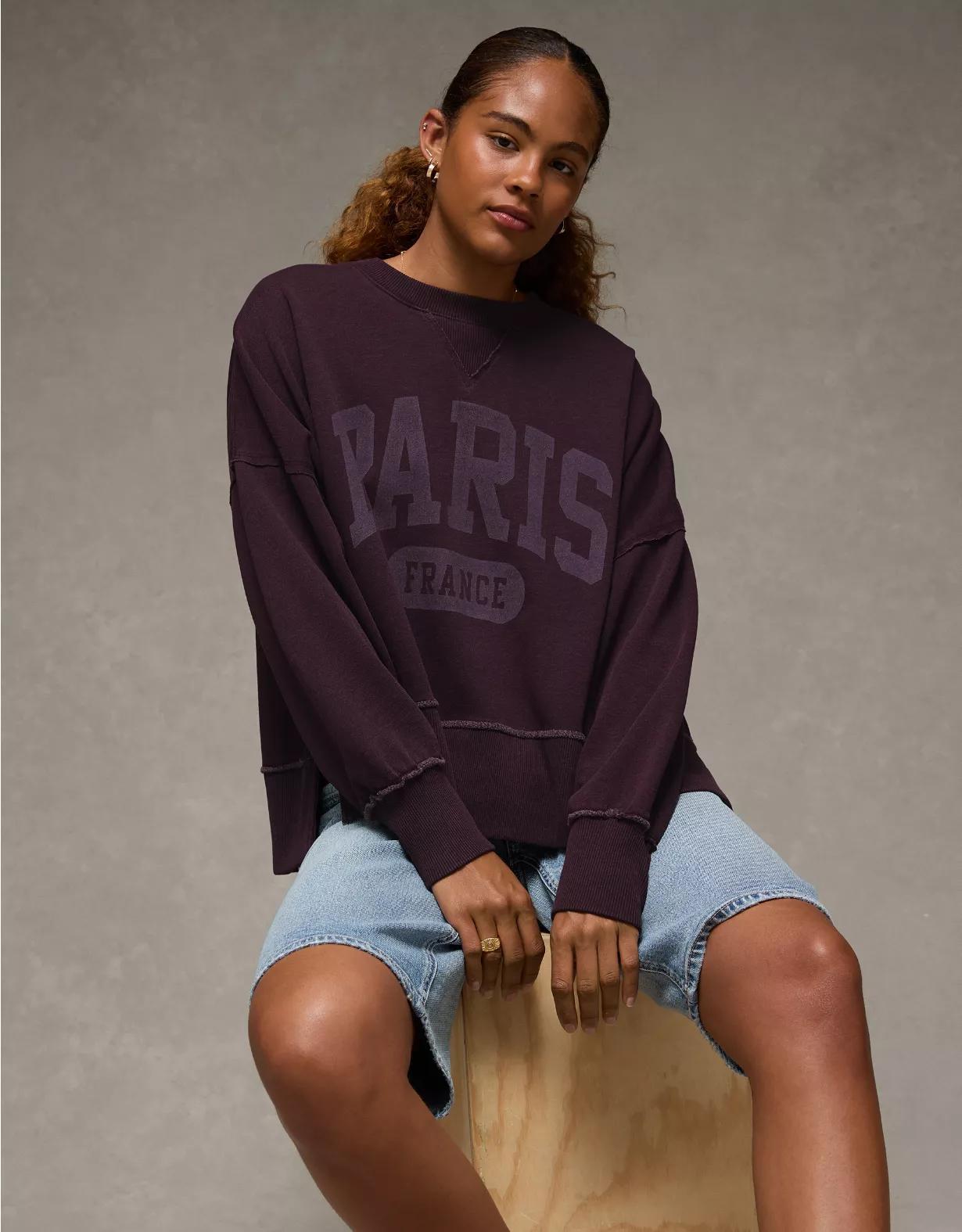 AE Big Hug Graphic Sweatshirt Product Image