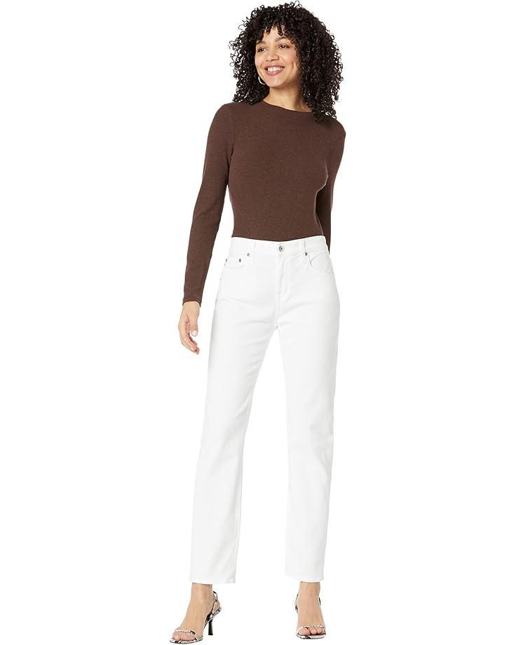 Brinley Mid Rise Straight Crop Product Image