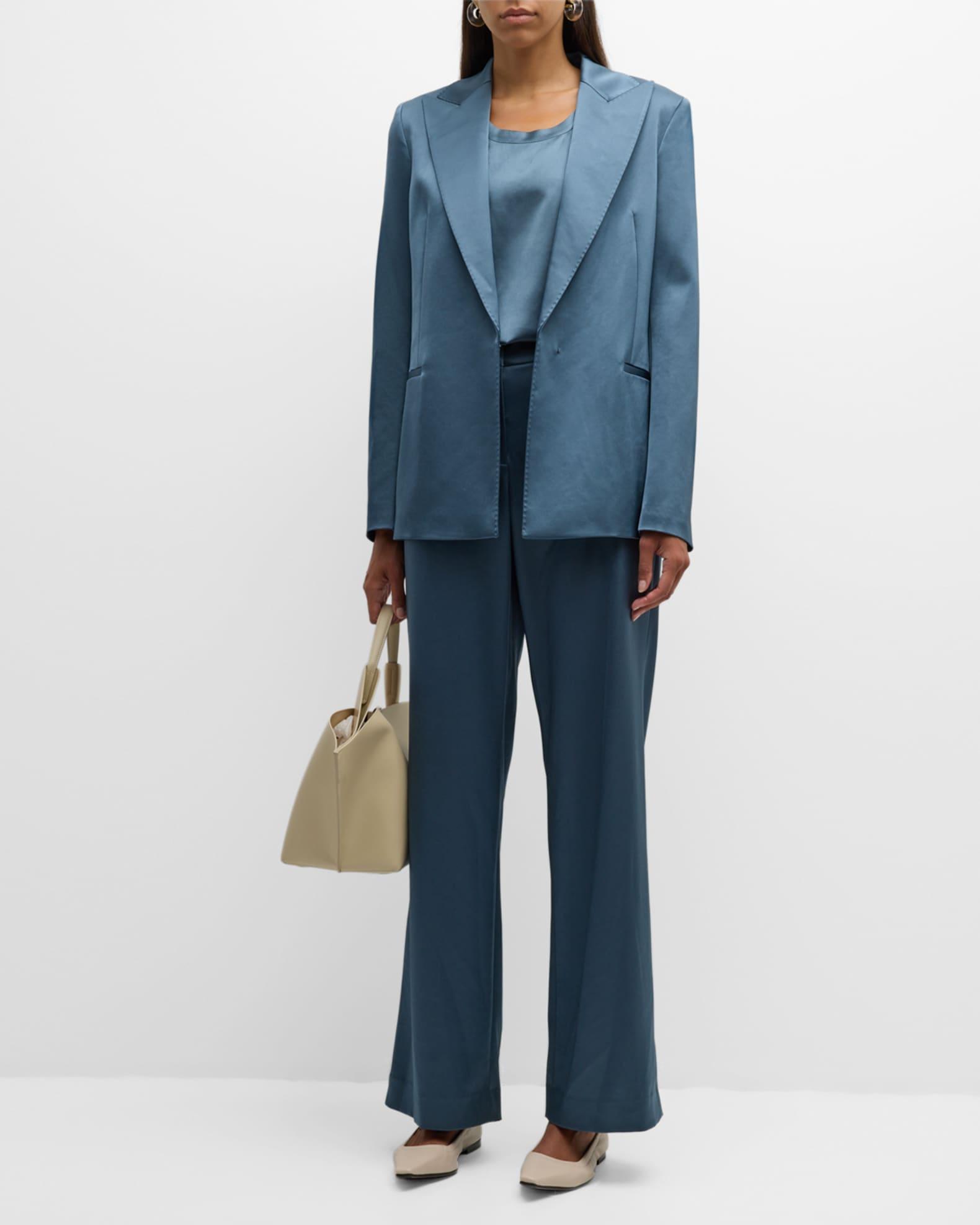 Perla Luxe Reversible Silk Charmeuse Shell Product Image