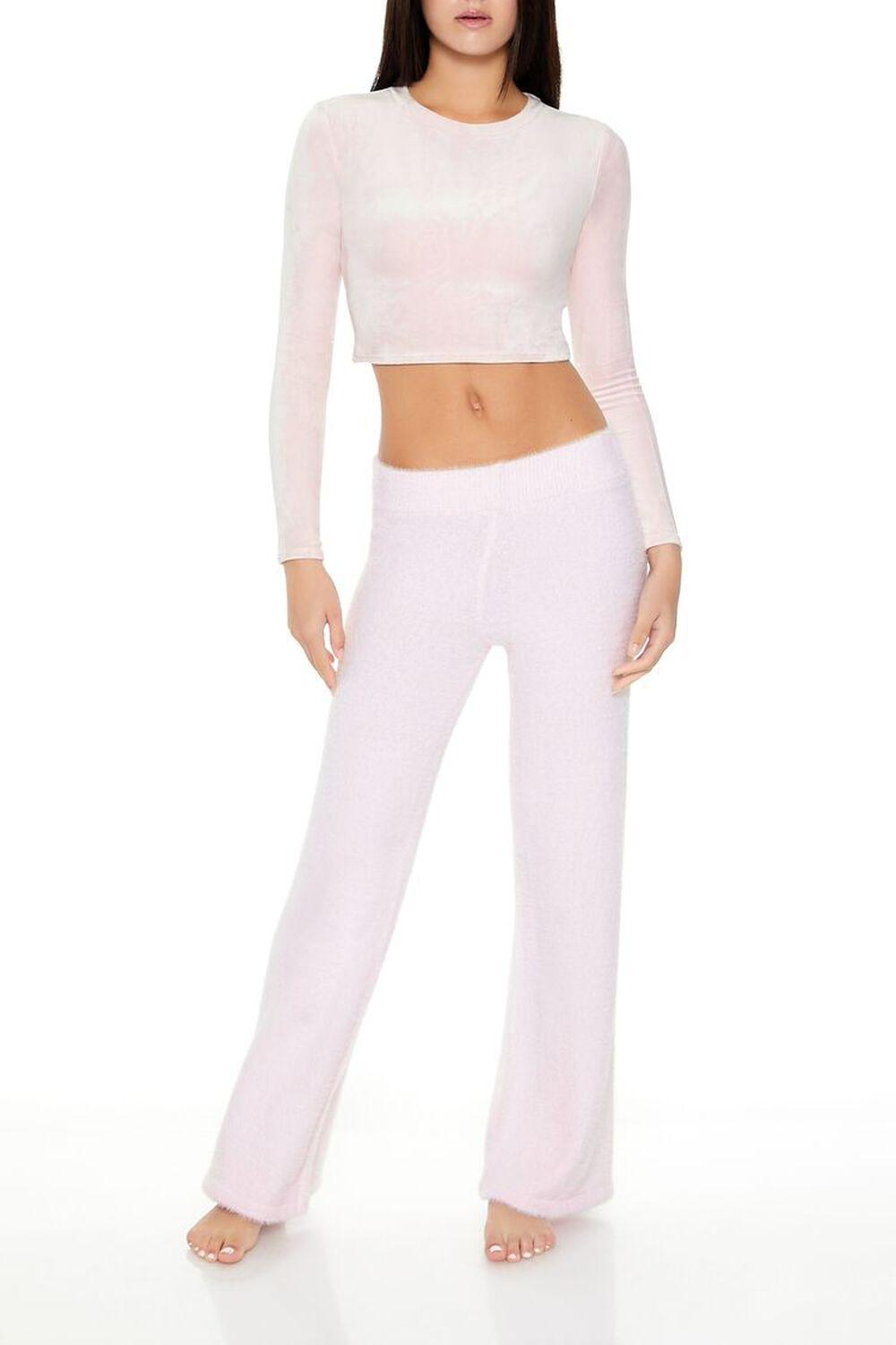 Sweater-Knit Flare Pants | Forever 21 Product Image