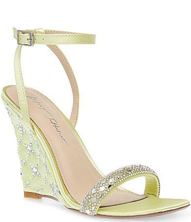 Blue by Betsey Johnson Simon Wedge Sandals Women's 1-2 inch heel Shoes Product Image