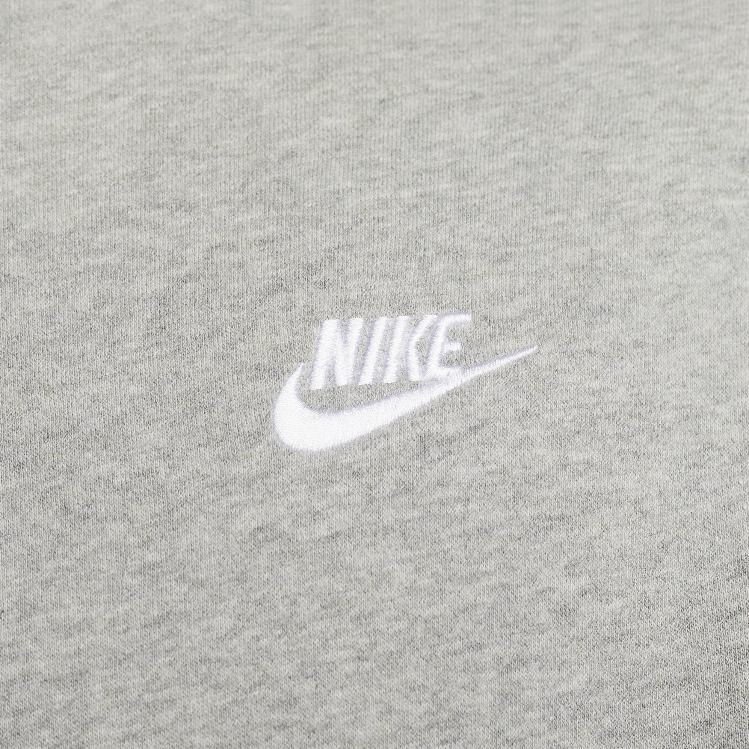 Mens Nike Sportswear Club Fleece Pullover Hoodie Dark Gray Grey Product Image