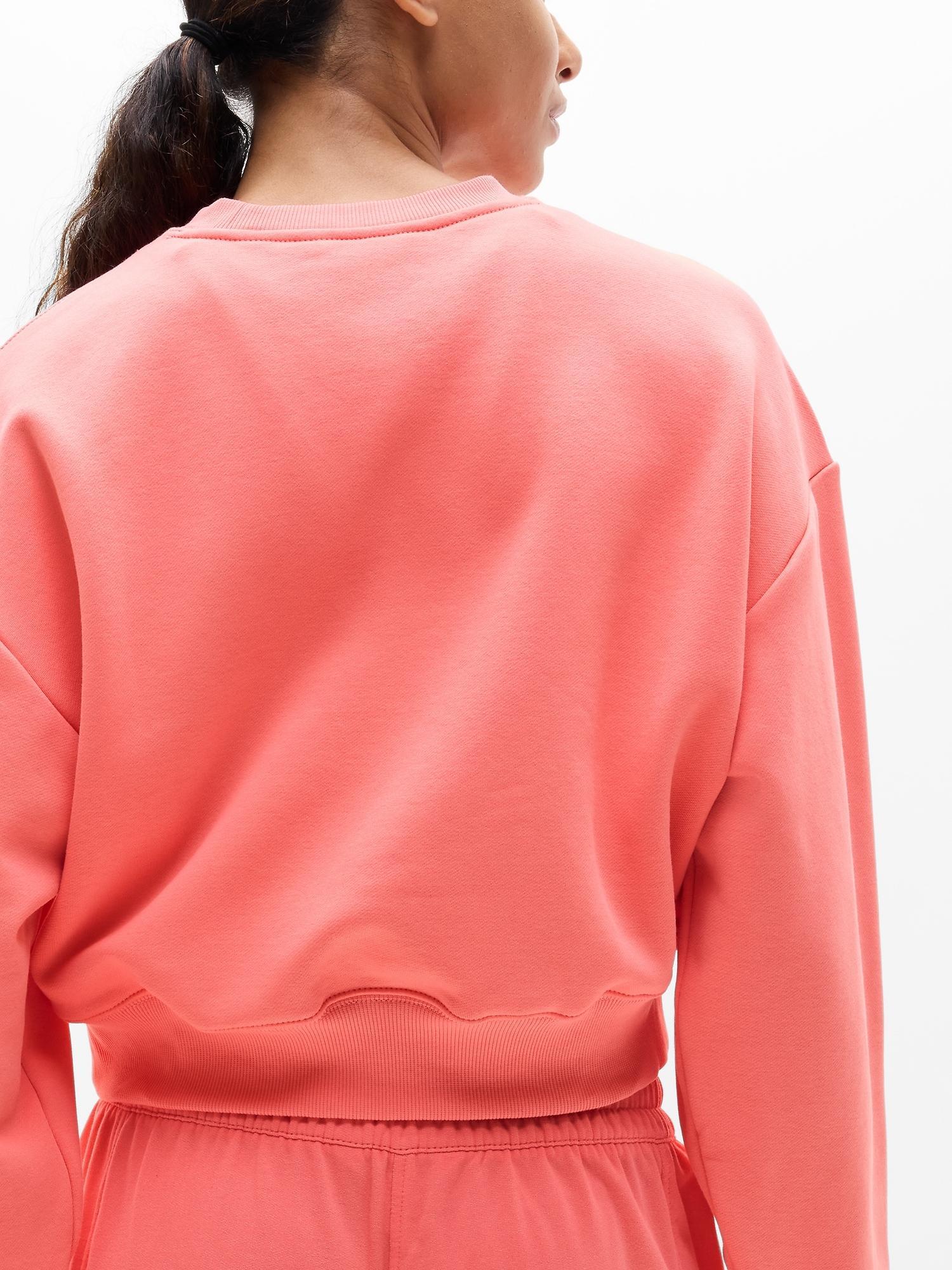 Heavyweight Terry Crop Crew Sweatshirt Product Image