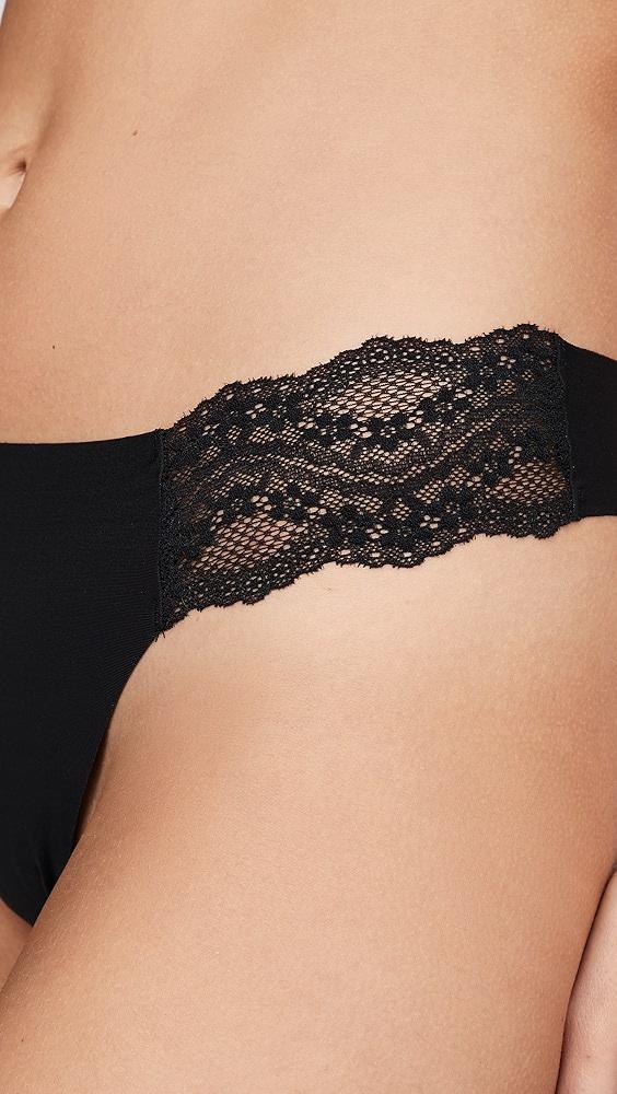 b.tempt'd by Wacoal B.Bare Thong 3 Pack | Shopbop Product Image