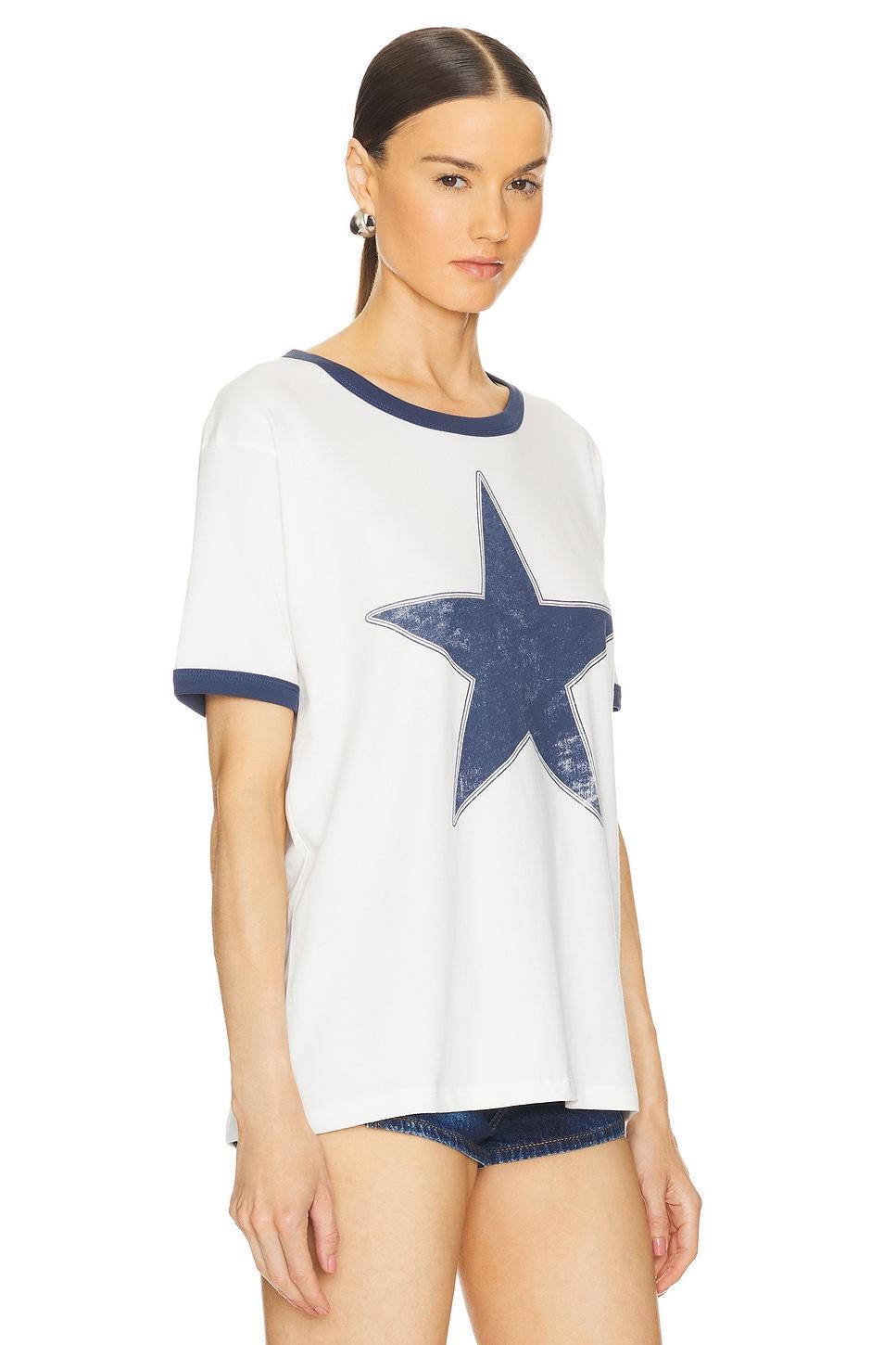 Classic Star Oversized Ringer Tee DAYDREAMER Product Image