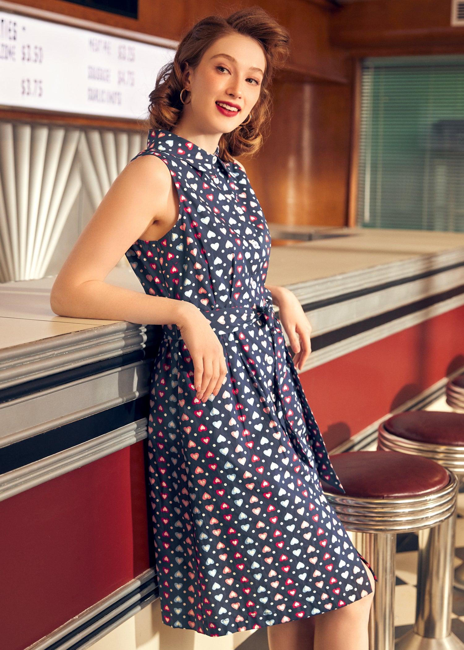 Whimsical Wanderlust Shirt Dress Product Image