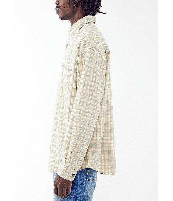 BDG Urban Outfitters Long Sleeve Checked Woven Shirt Product Image