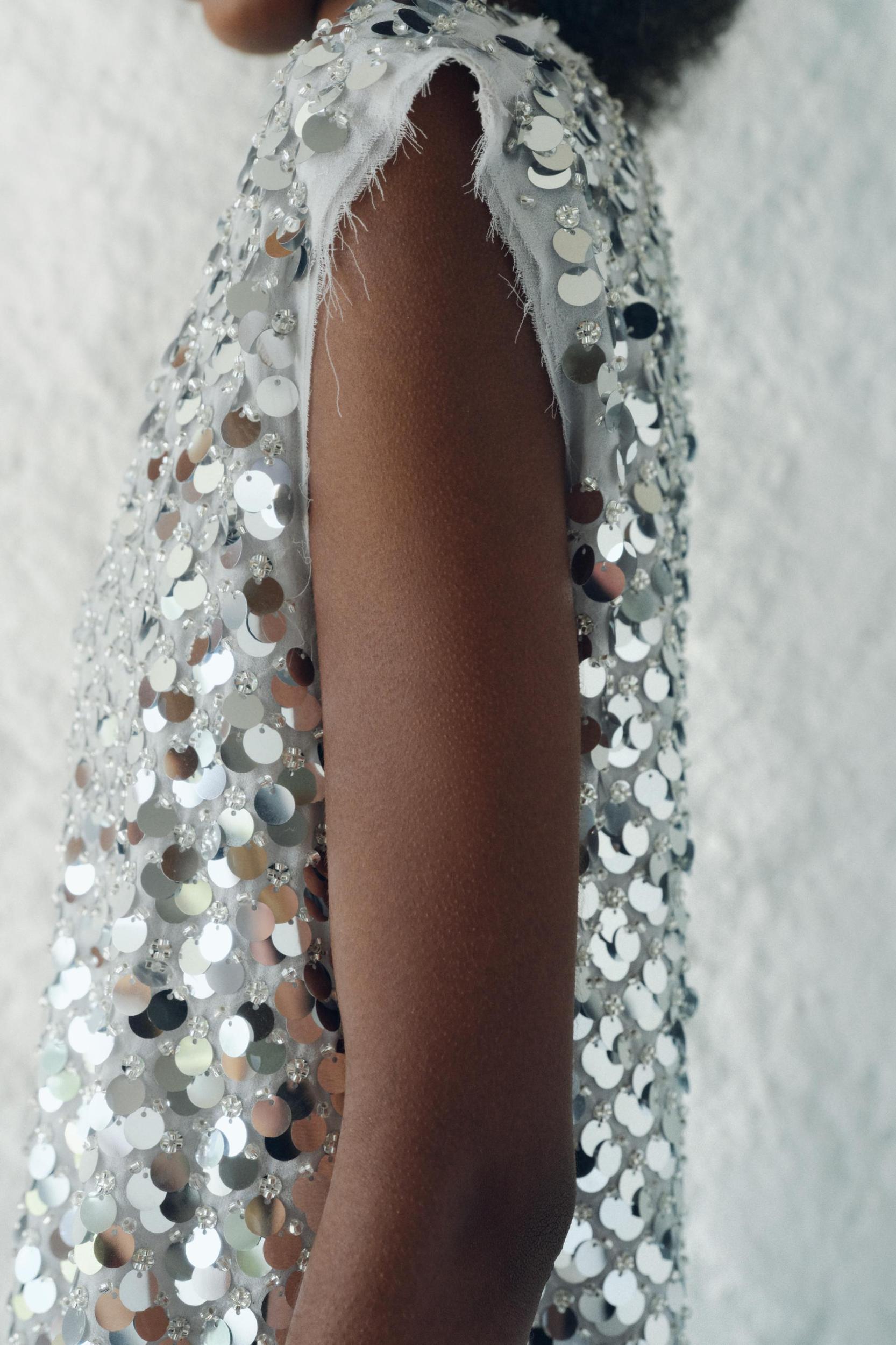SEQUIN TOP ZW COLLECTION Product Image