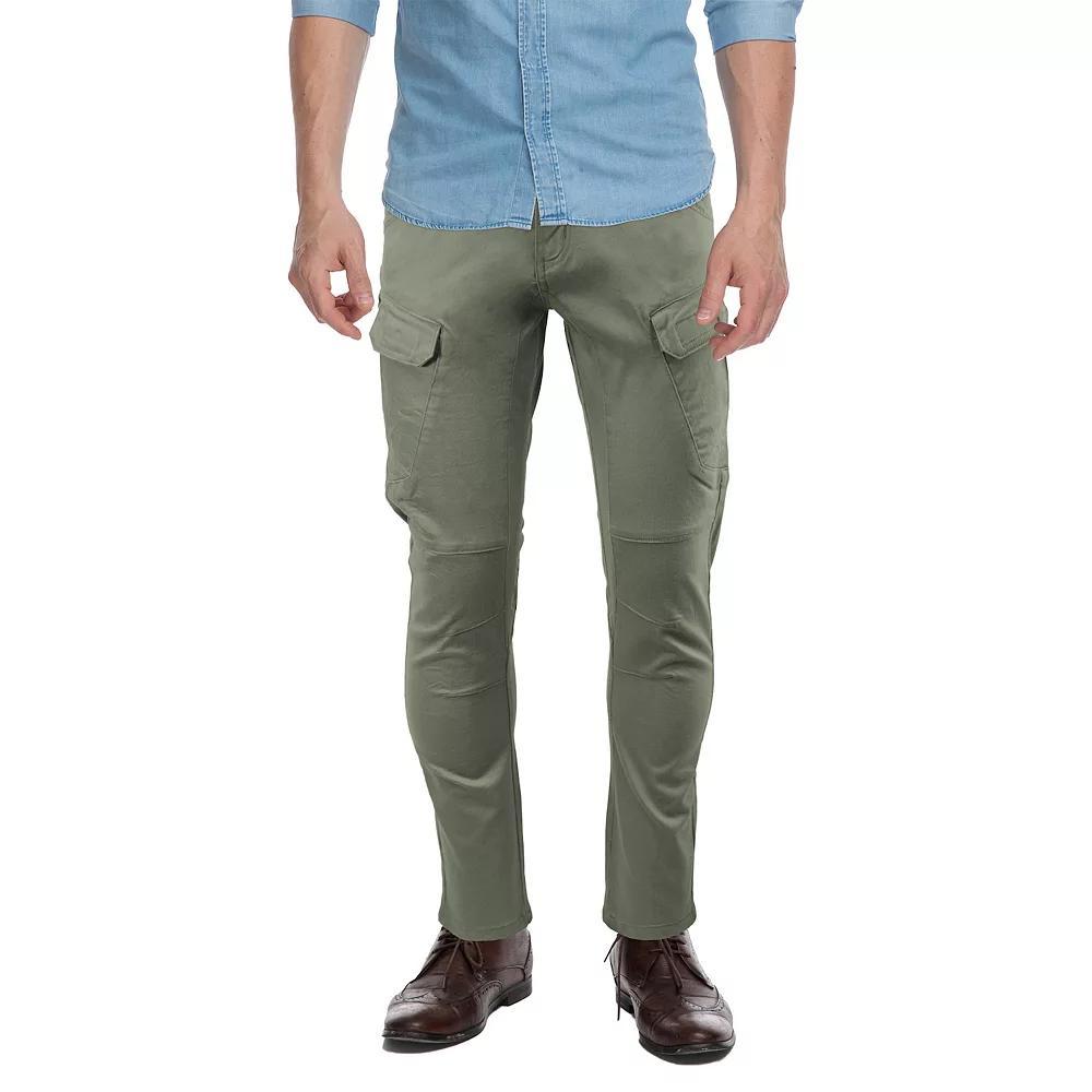 Men's Xray Fitted Flex Cargo Pants, Size: 36 X 32, Grey Product Image