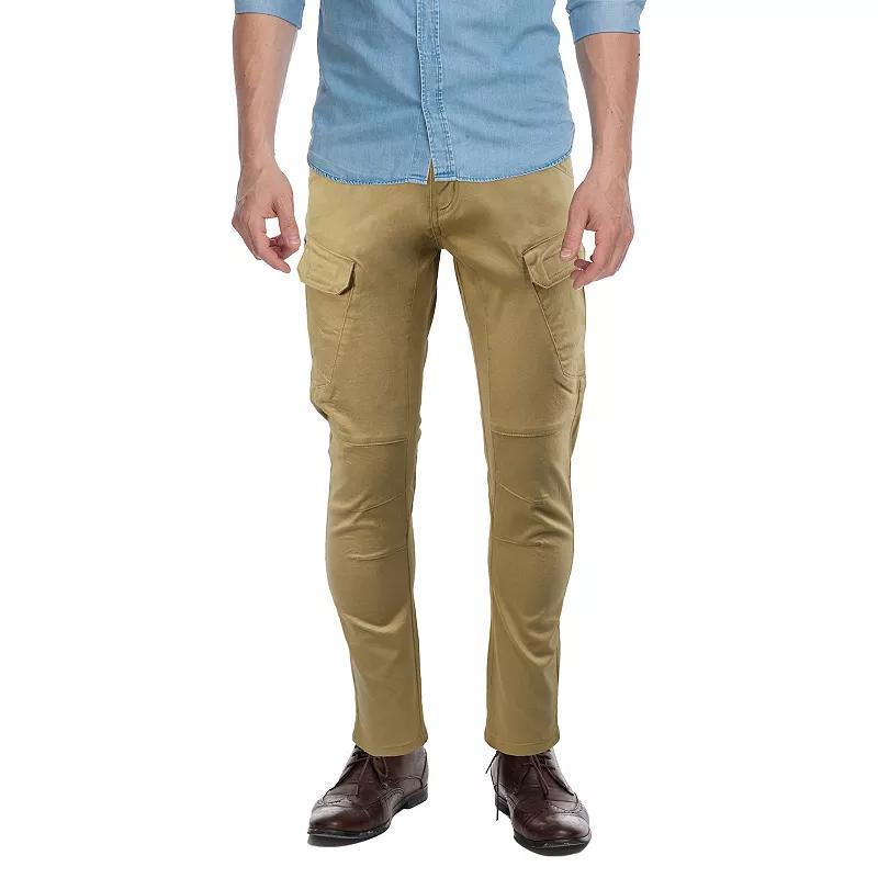 Men's Xray Fitted Flex Cargo Pants, Size: 40 X 32, Green Product Image