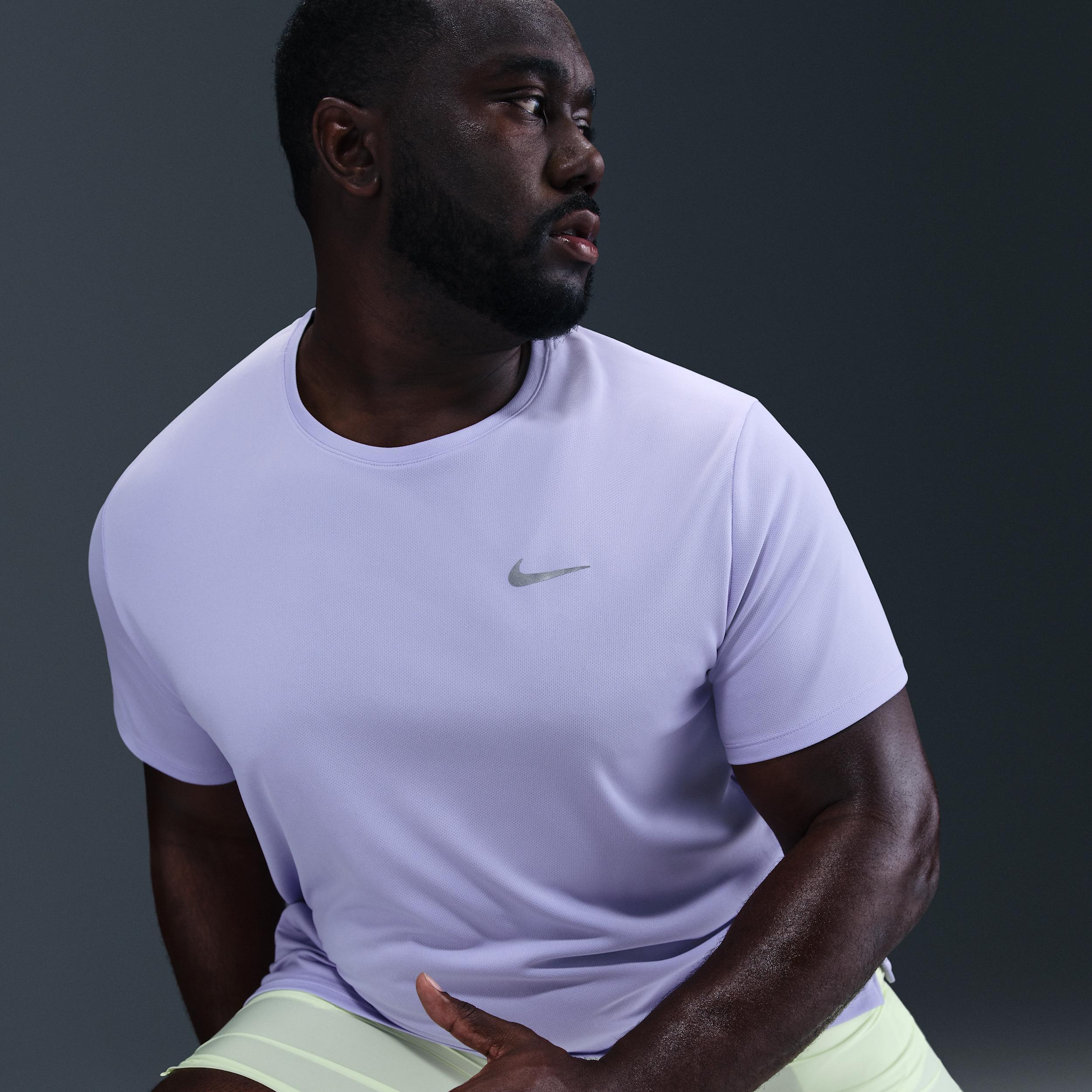 Nike Men's Miler Dri-FIT UV Short-Sleeve Running Top Product Image