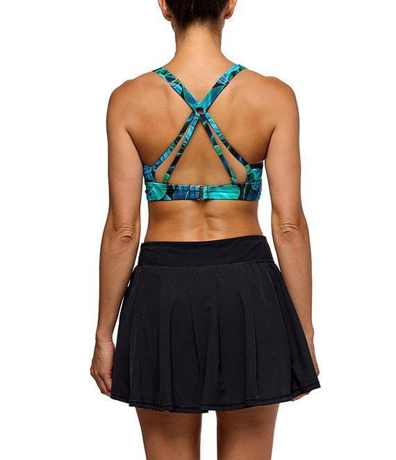 Next by Athena Good Karma Courtside Pleated Back Swim Skort Product Image