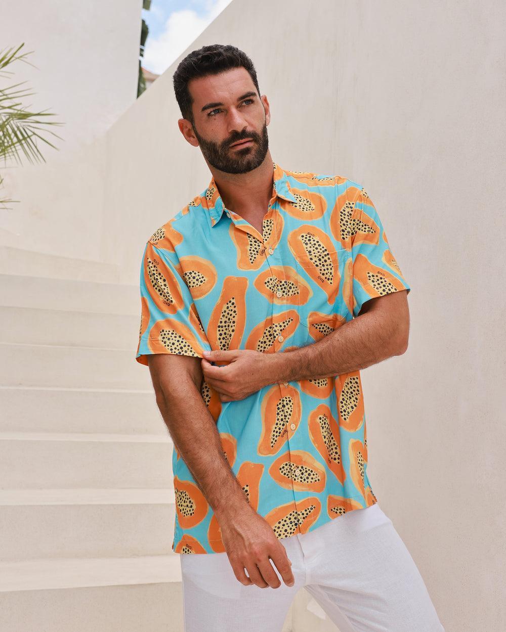 The Papaya Prix McLaren x Kenny Flowers - Short Sleeve Shirt Product Image