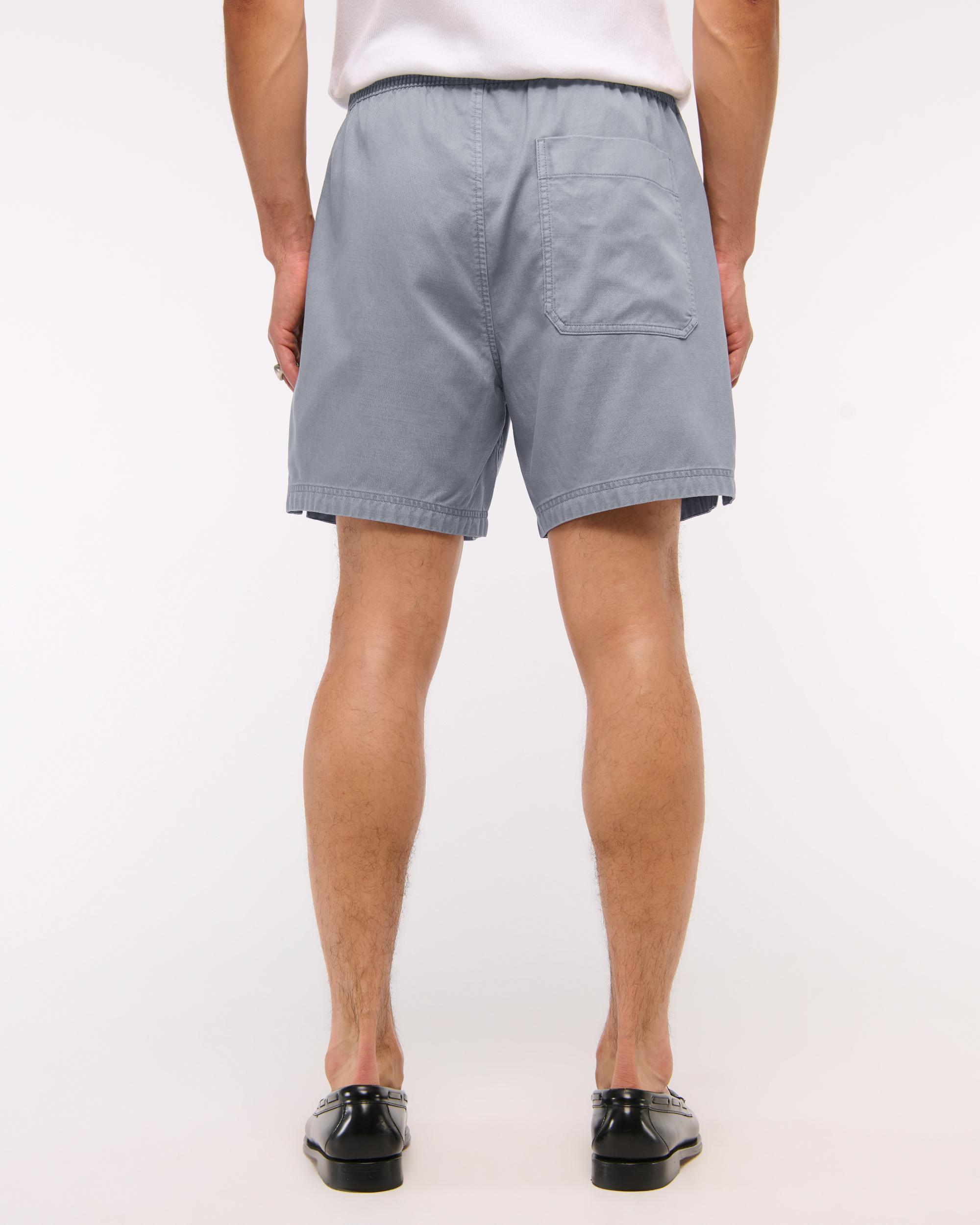 Cotton-Blend Pull-On Short Product Image