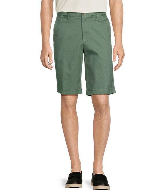 Roundtree & Yorke The Cloud Short Collection 11#double; Flat Front Washed Chino Shorts Product Image