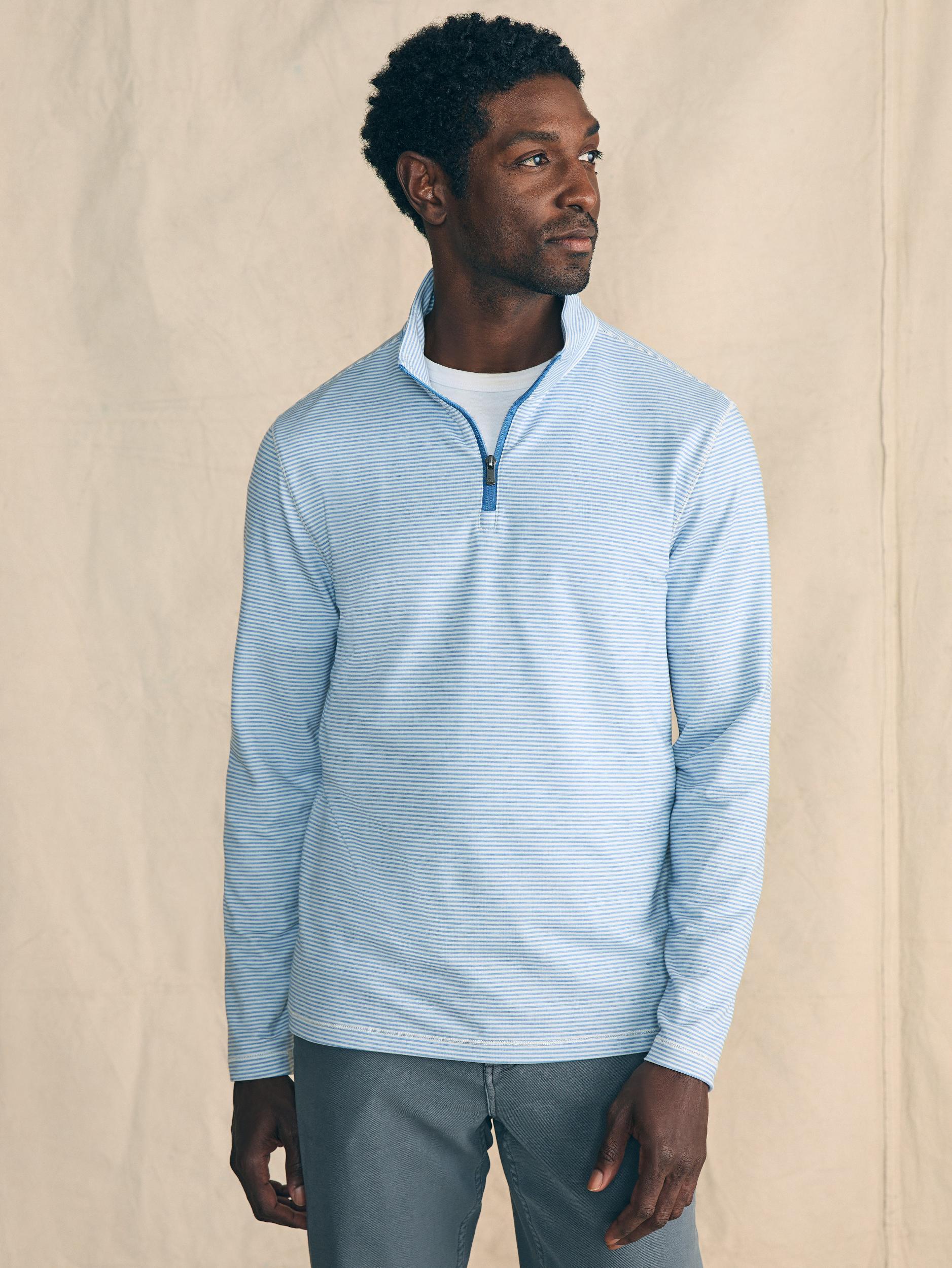 Movement™ Quarter Zip - Madaket Stripe Male Product Image