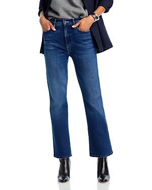 Mother The Hustler High Rise Ankle Flare Jeans in Heirloom Product Image